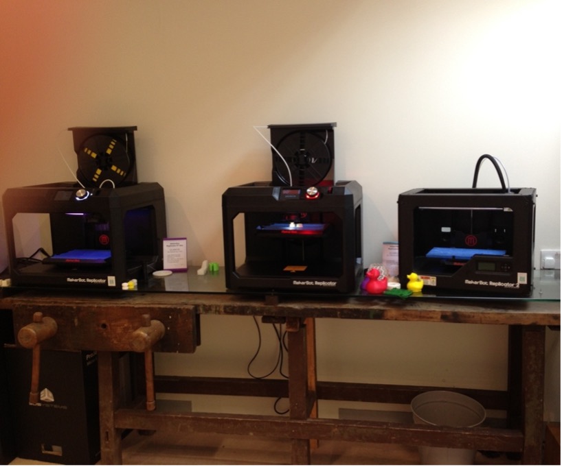 Range of MakerBot original 3D printers